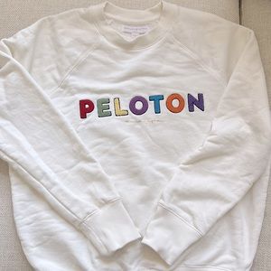 EUC Peloton & Spiritual Gangster sweatshirt